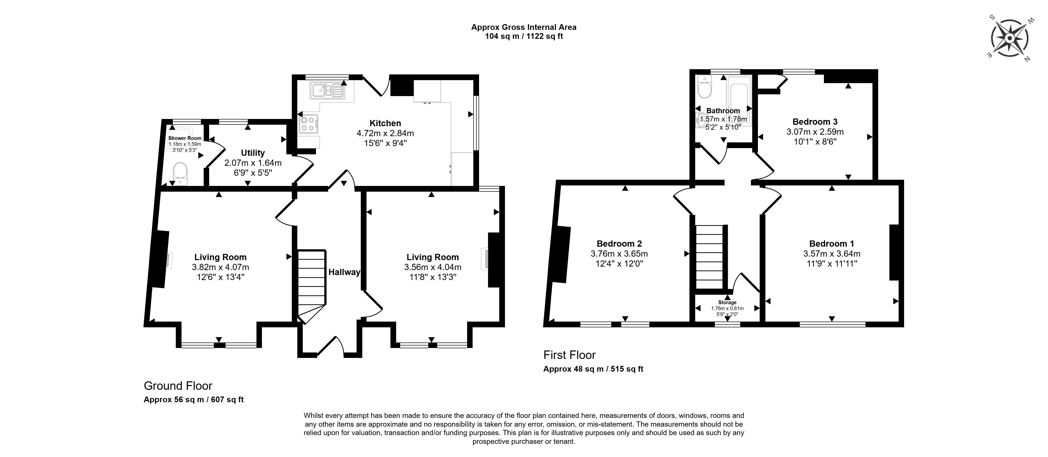 19 Station Road, Carlton, 19 Station Road, Carlton, Nottingham floorplan