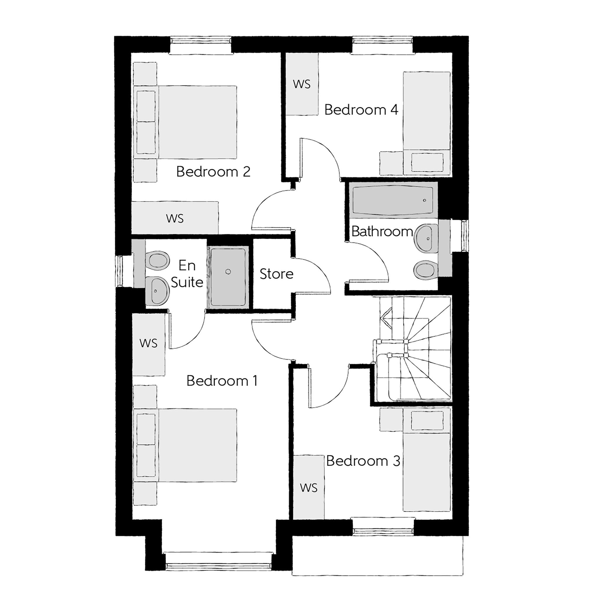 178, Fivefield Road, Keresley floorplan