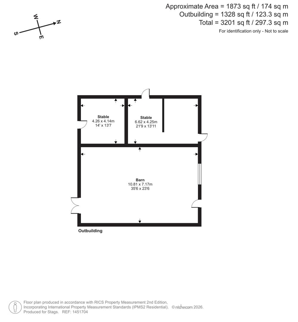 Fursham Down Farm, Crediton floorplan