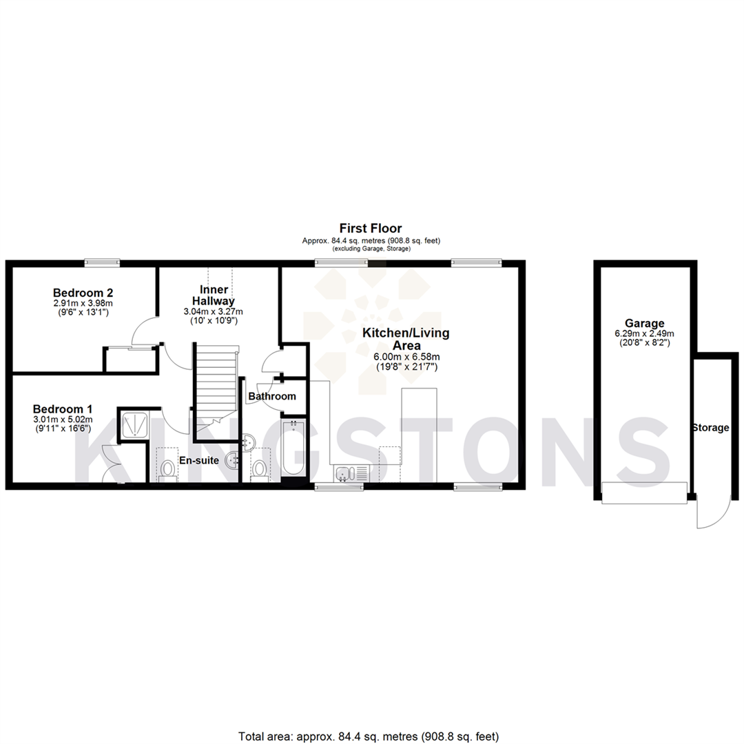 70, Foundry Close, Melksham floorplan