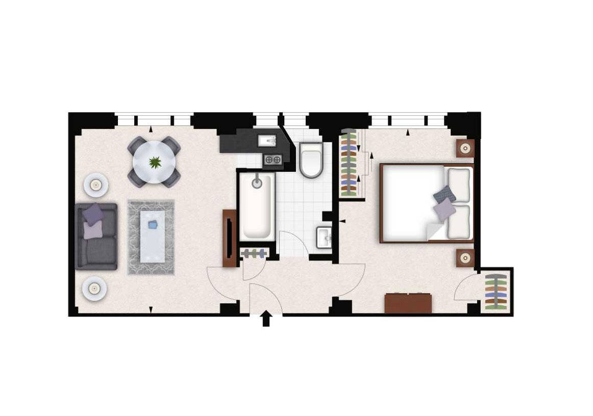 Flat 67, 39, Hill Street, London floorplan