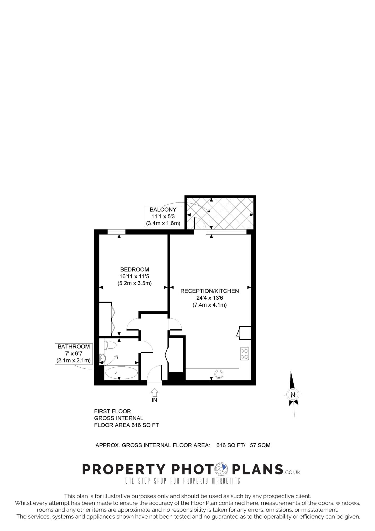 Forestoro House, Hayes UB3, 1 bedroom flat to rent 64838895