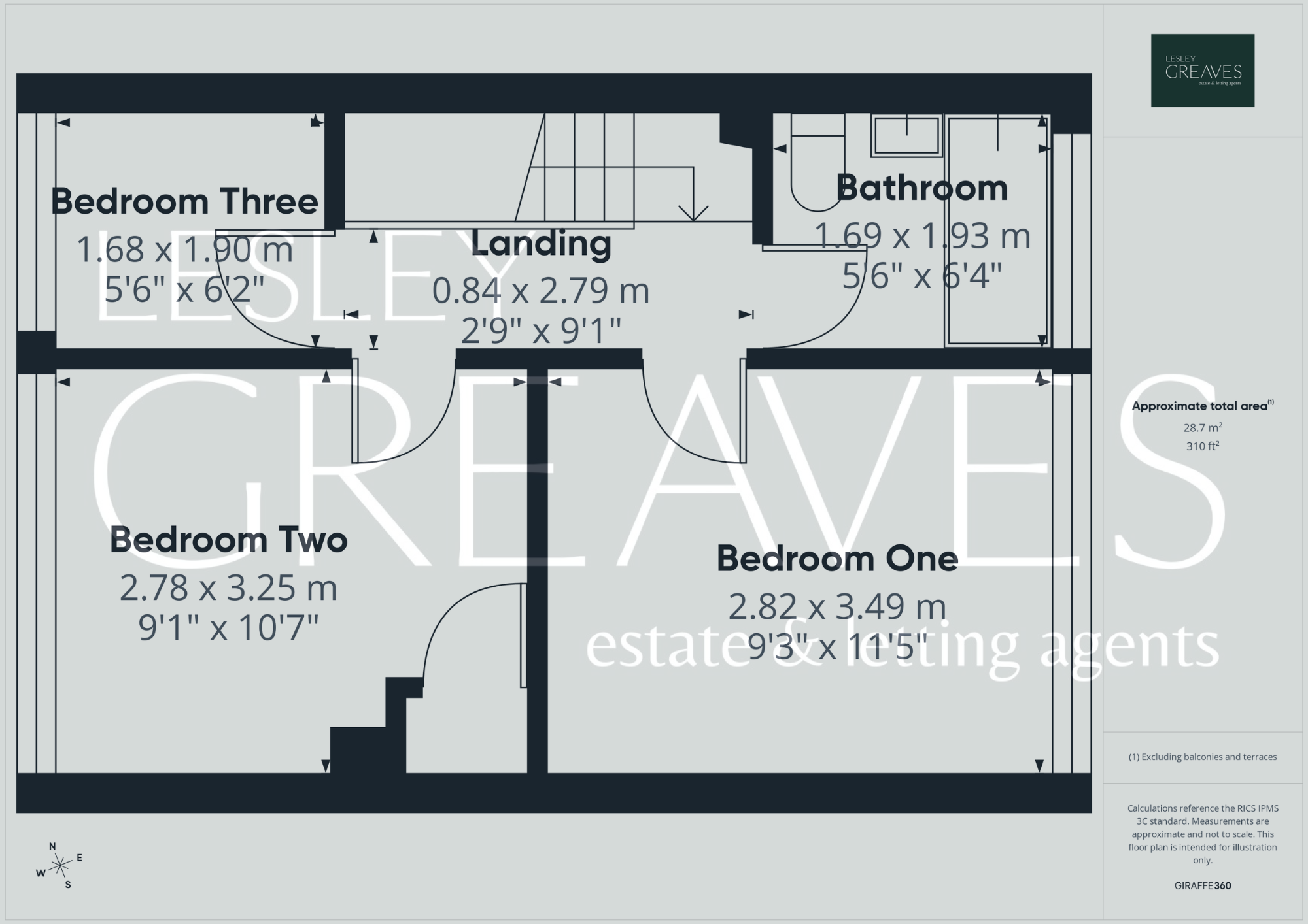 Third Avenue, Nottingham floorplan
