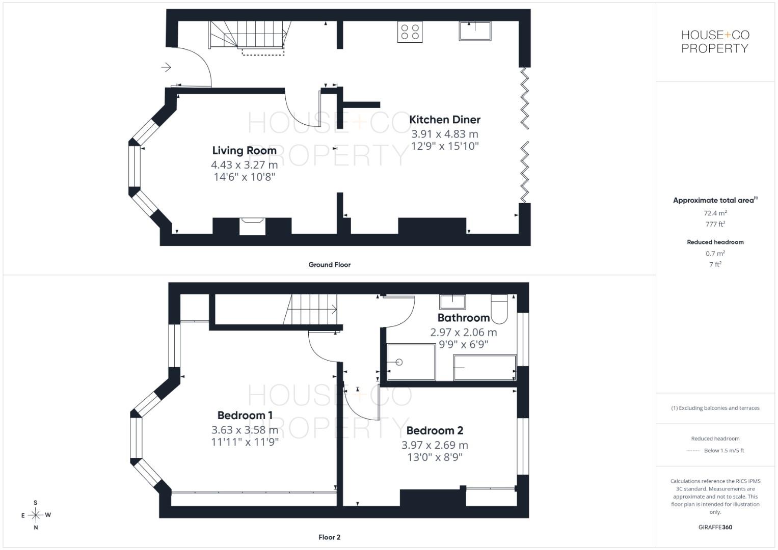 3, Ivor Road, Bristol floorplan