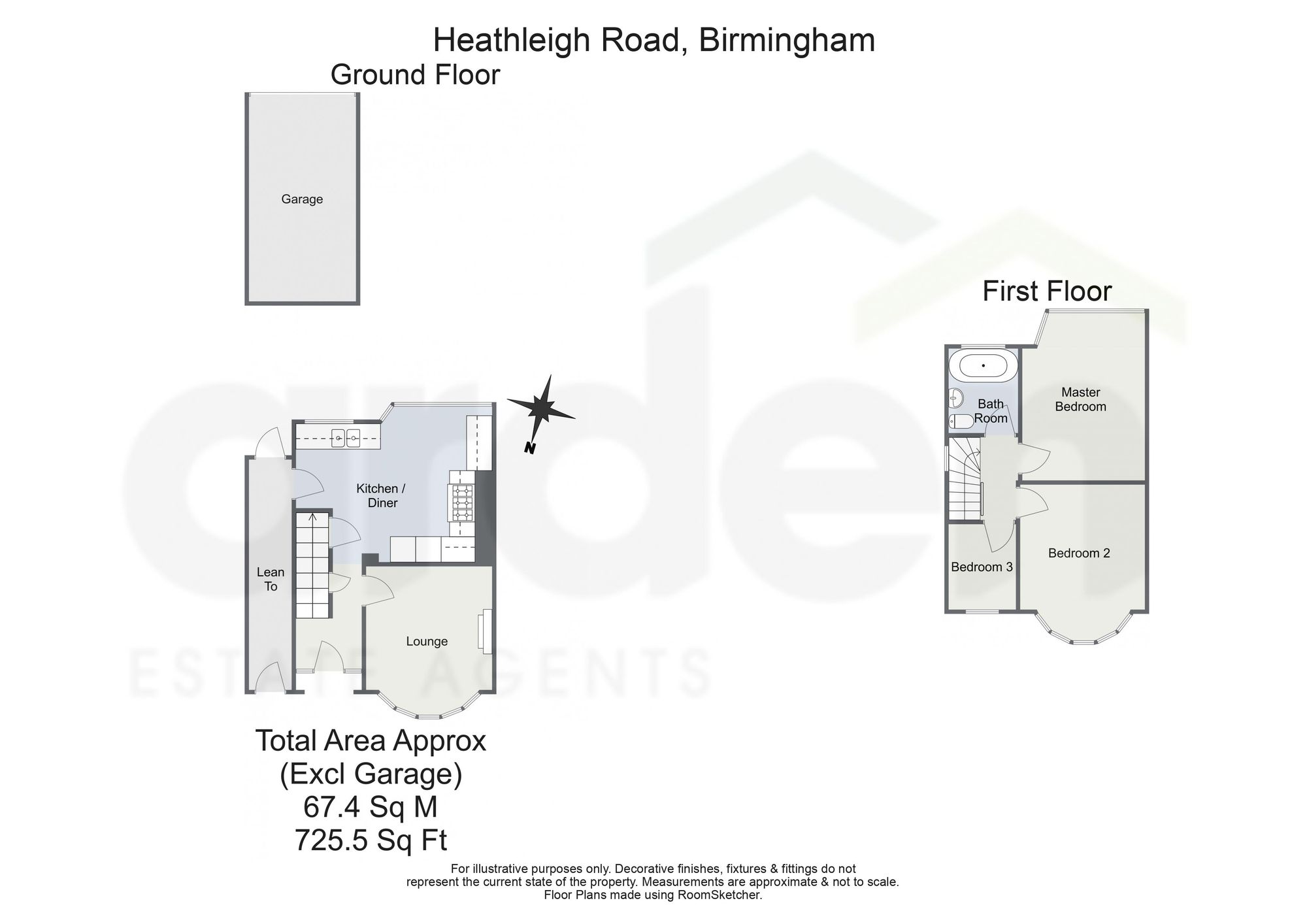 8 Heathleigh Road, Birmingham floorplan