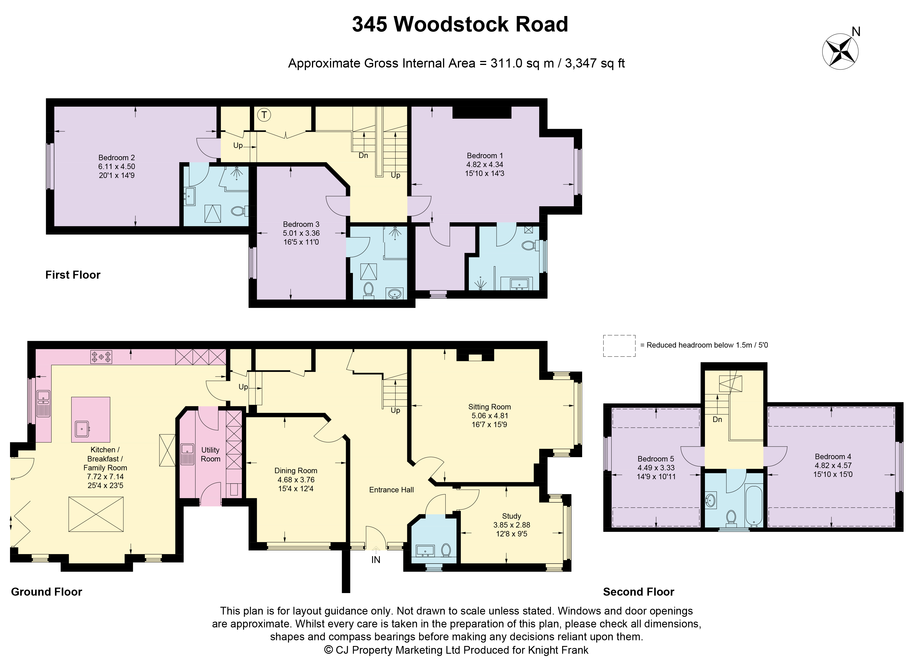 Woodstock Road, Oxford floorplan