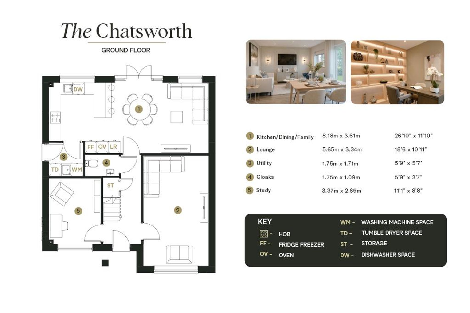34 Almere Gardens, Wrexham floorplan