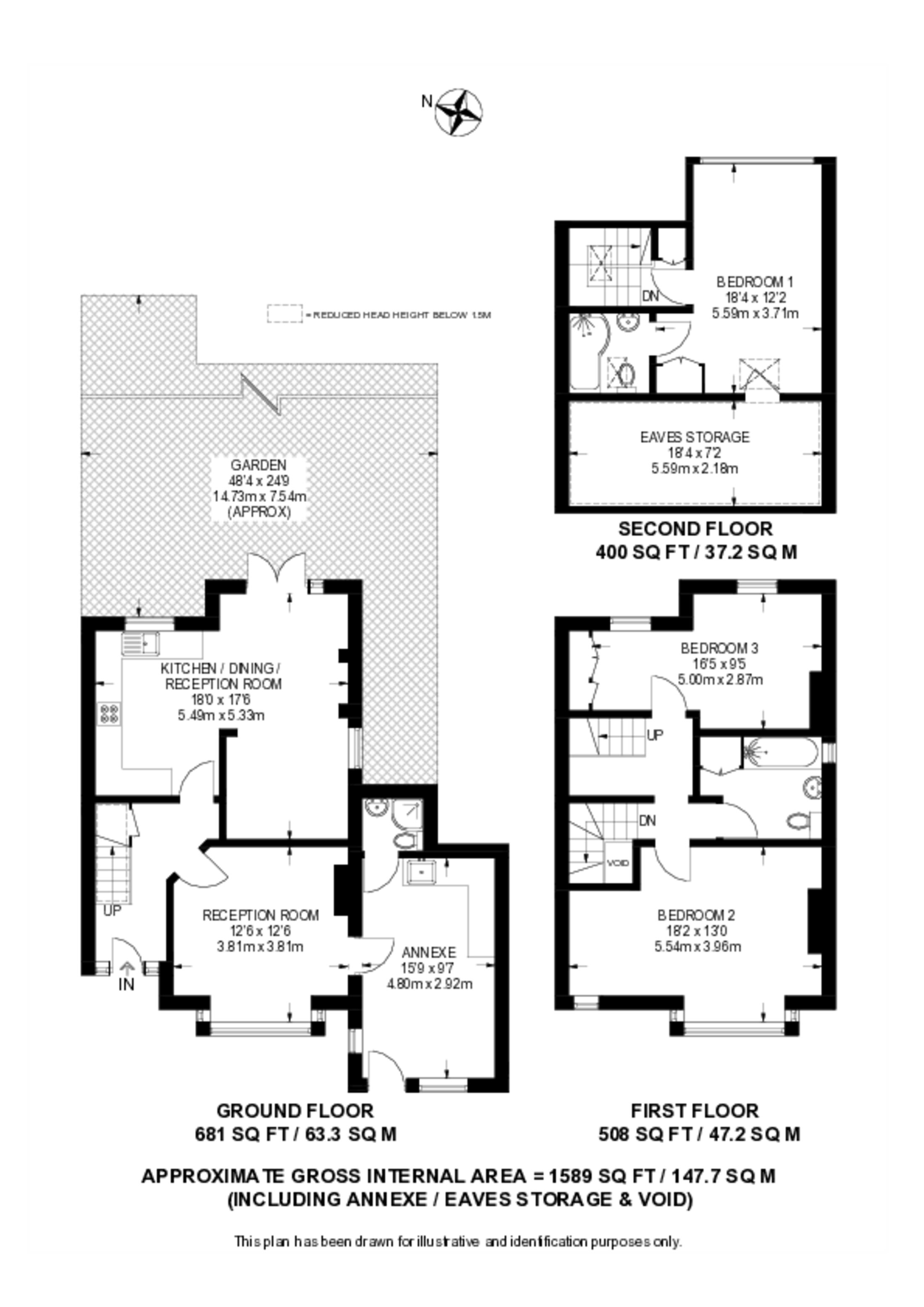 Bickley Crescent, Bickley floorplan