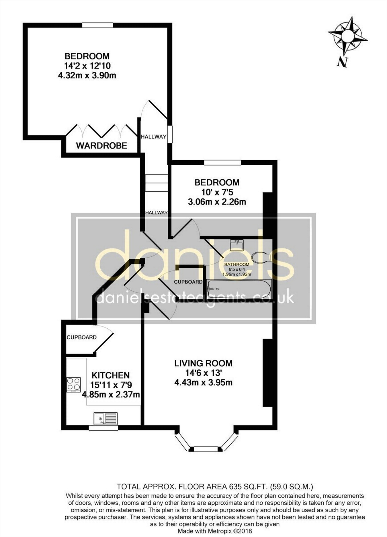 2 Bedrooms Flat to rent in Heathfield Park, Willesden Green, London NW2