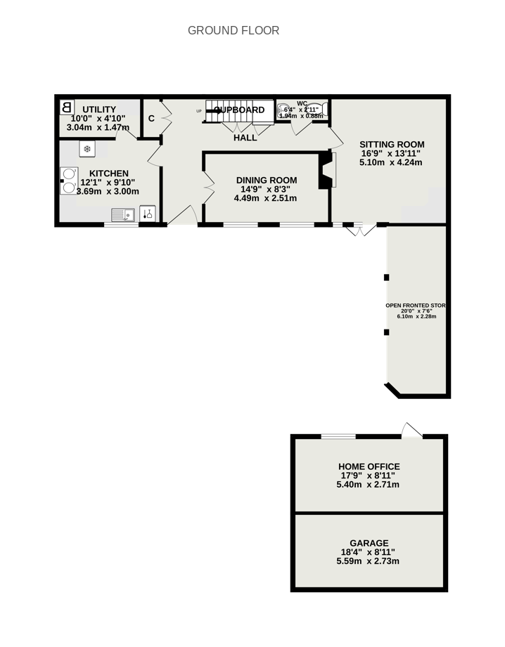 Chicks Barn,, Fitzhead, Somerset floorplan