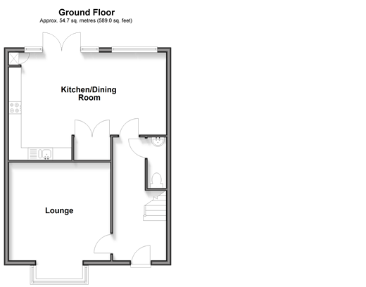 Brewers Way, Faygate floorplan