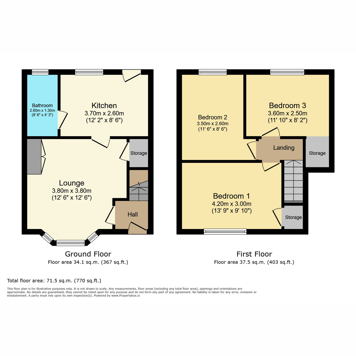 31, Cherry Road, Kettering floorplan