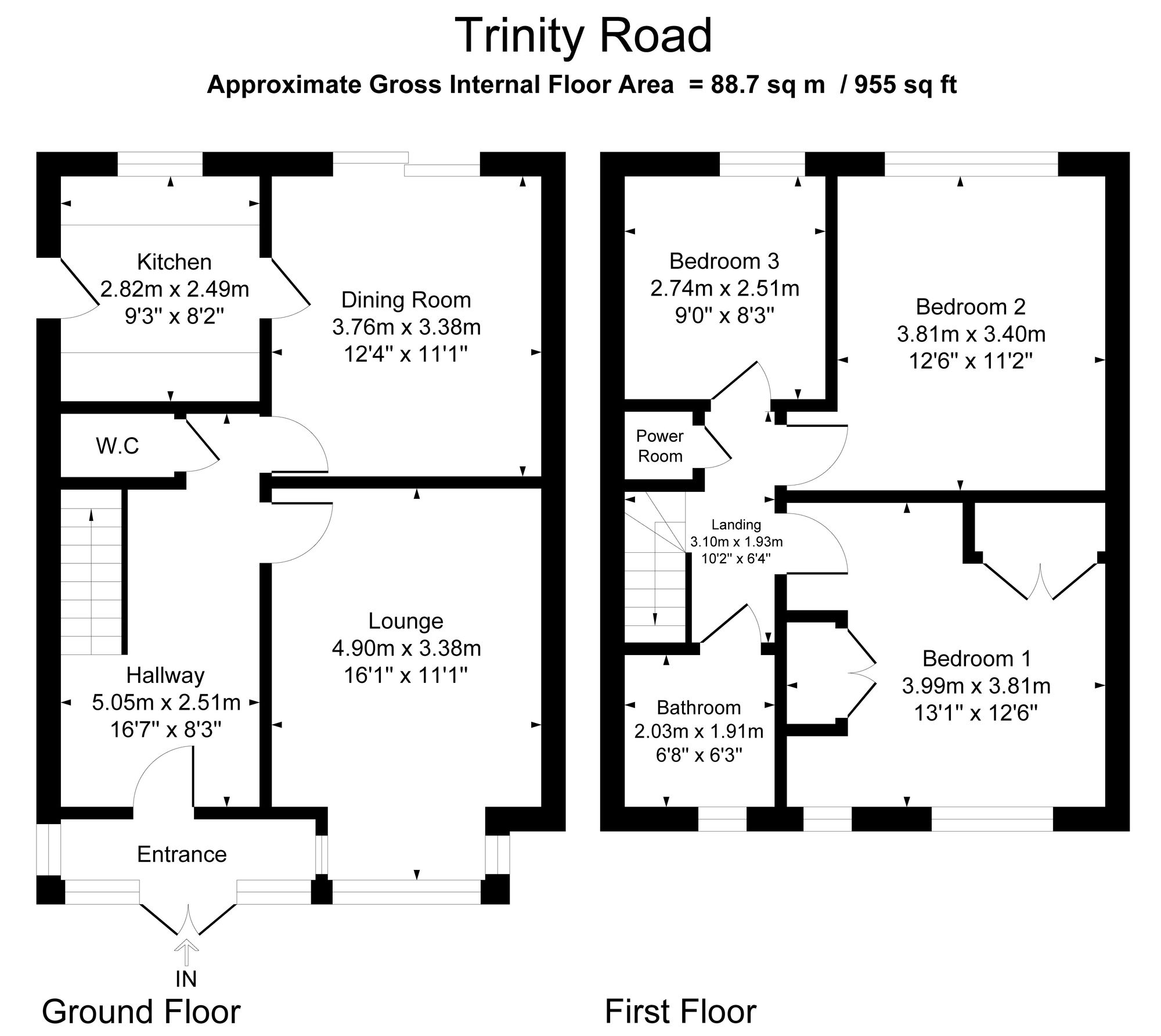 168 Trinity Road, Southend-On-Sea floorplan
