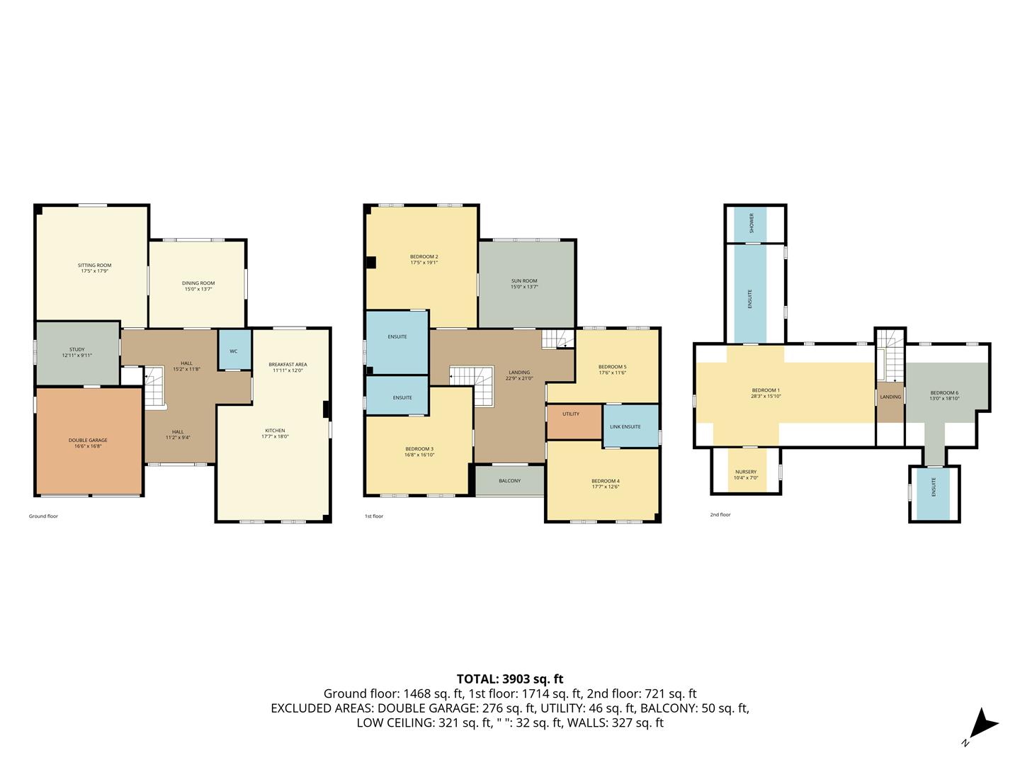 55, Ashford Crescent, Milton Keynes floorplan