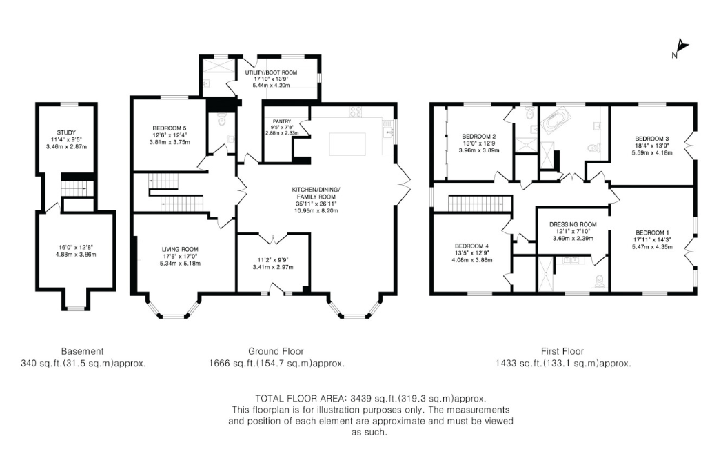 Haresfoot Farm, Haresfoot Park, Berkhamsted floorplan