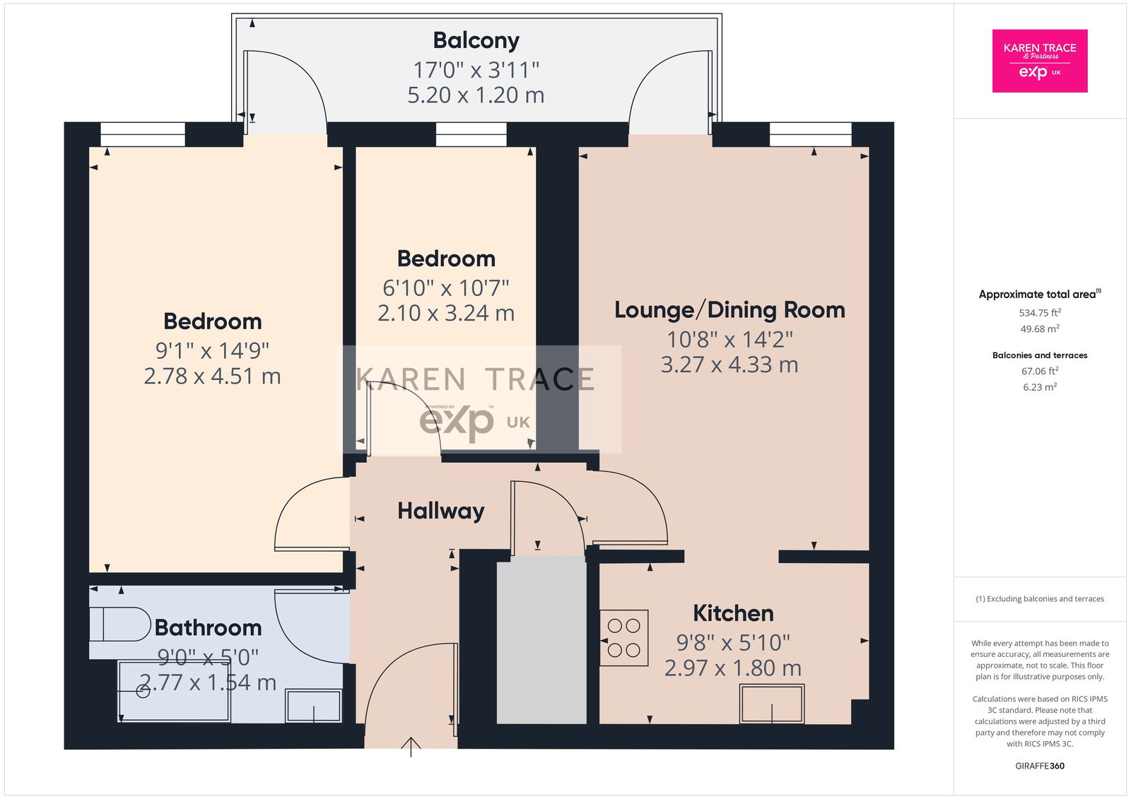 Woodland View, Duporth, PL26 floorplan