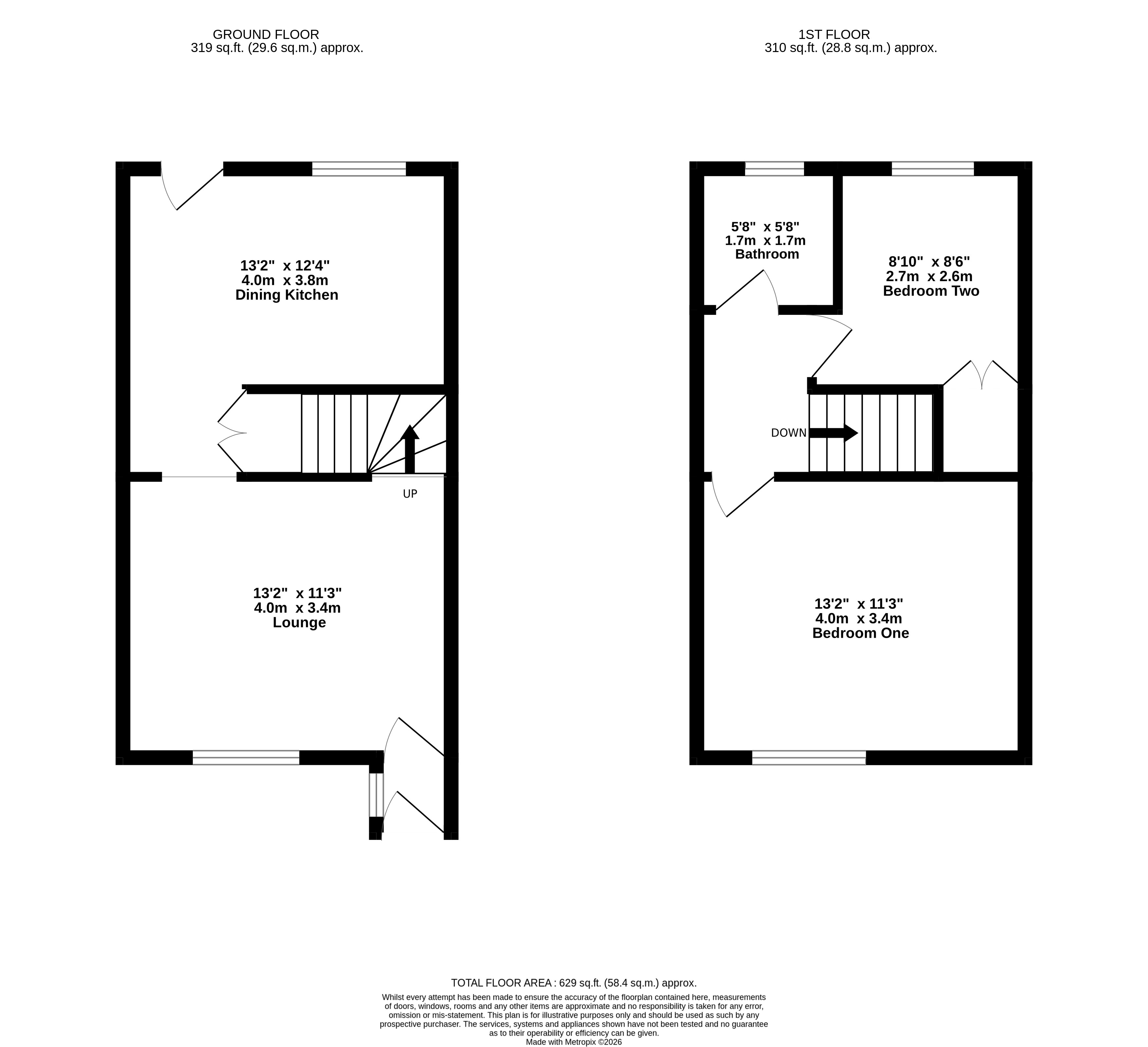 13, Commercial Street, Huddersfeild floorplan