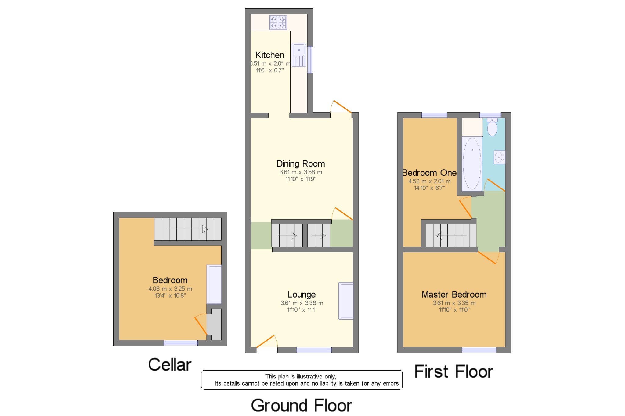 3 Bedrooms Terraced house for sale in Old Chapel Street, Edgeley, Stockport, Cheshire SK3