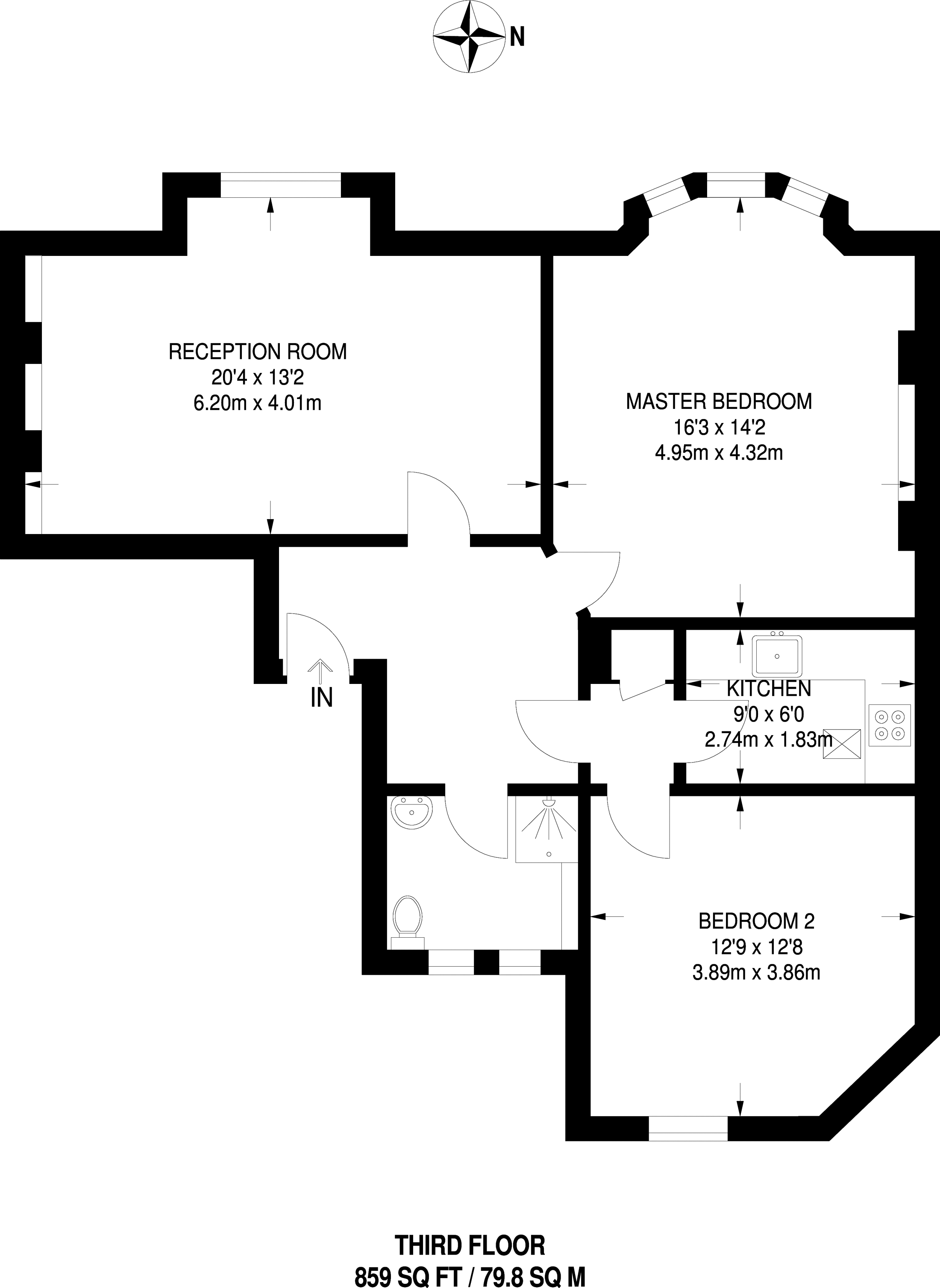 2 Bedrooms Flat to rent in Luxborough Street, Marylebone W1U