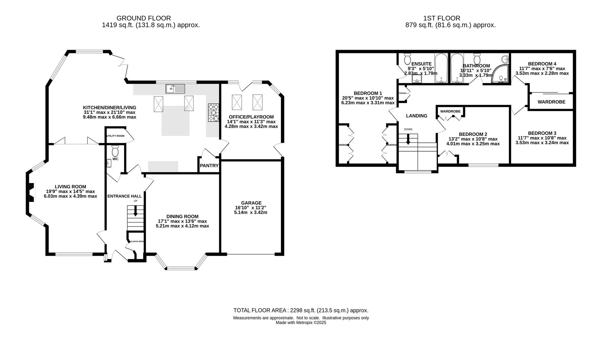 22 Butley Lanes, Macclesfield floorplan