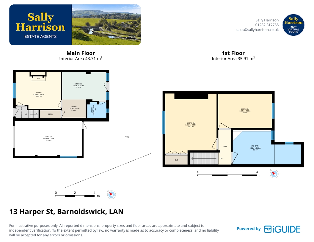 13, Harper Street, Lancashire floorplan