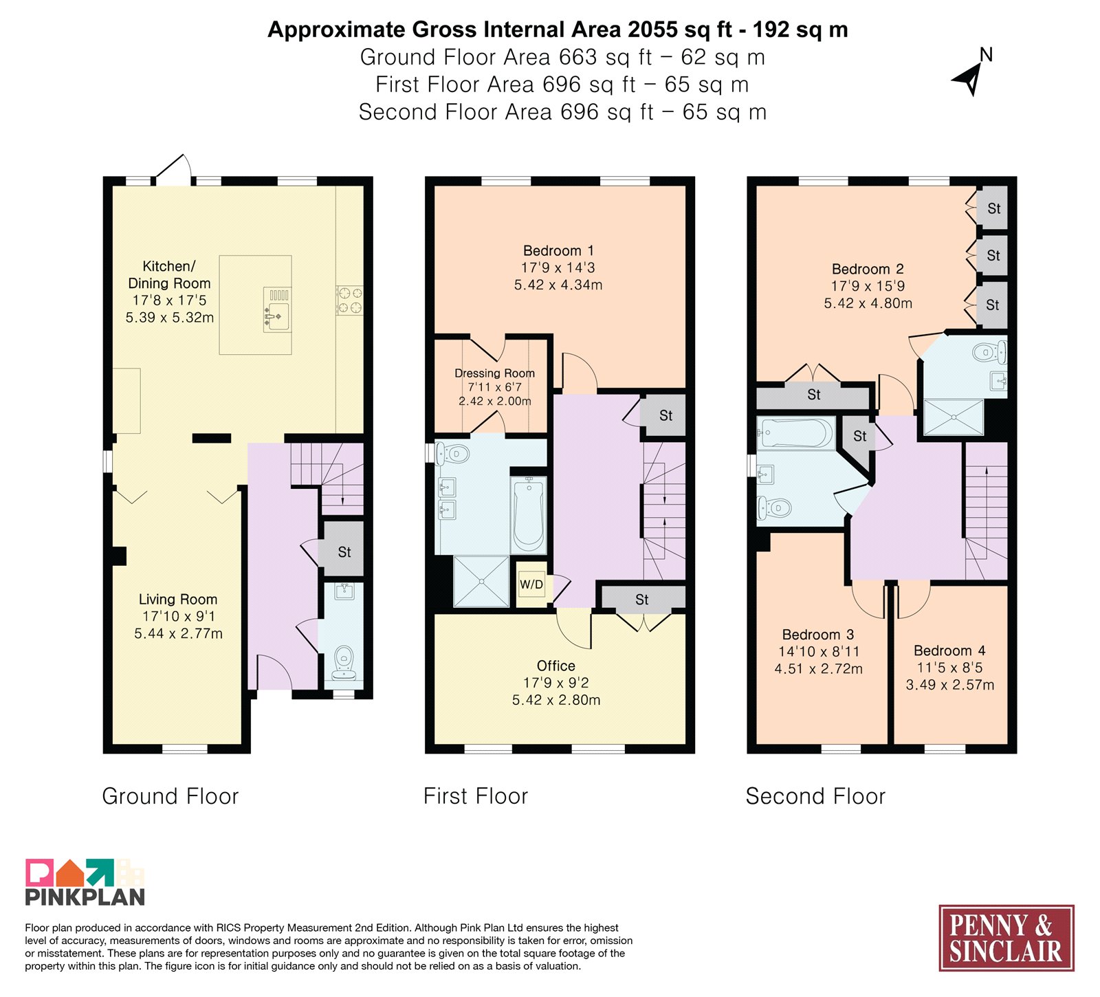Hyde Place, Oxfordshire floorplan