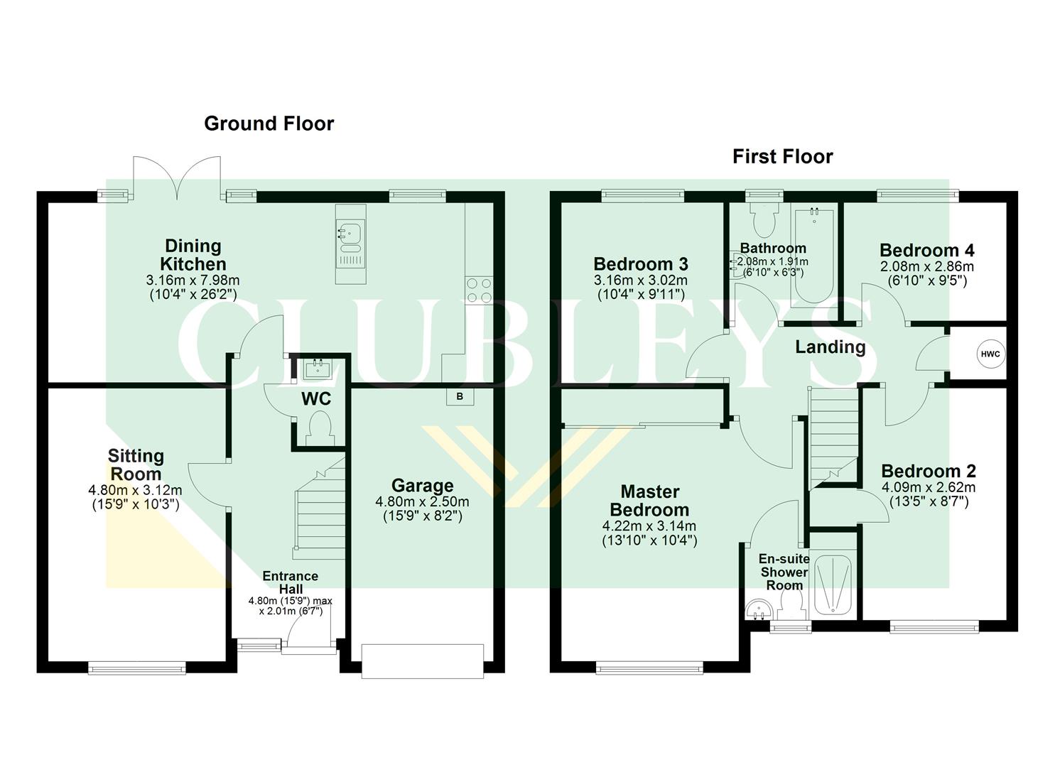 3, Foster Close, Pocklington floorplan