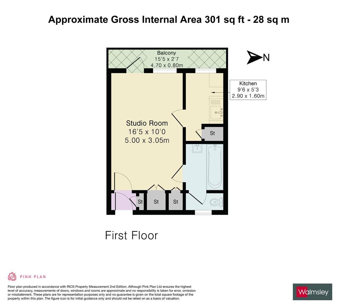 20 Alpha House Flats, Kendrick Road, Reading floorplan