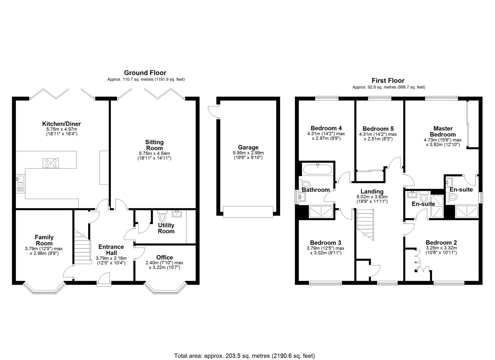 4 Ebbsworth Lane, Swindon floorplan