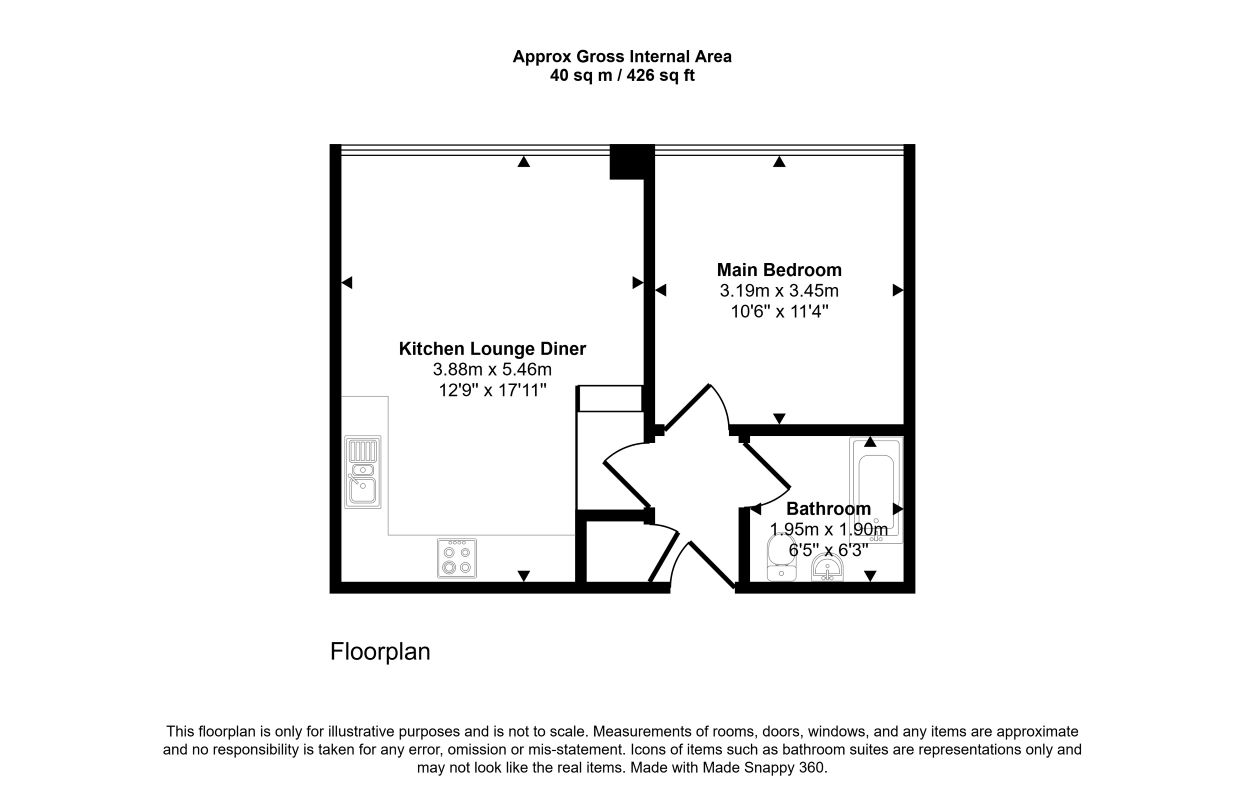 30, Calderwood Street, London floorplan