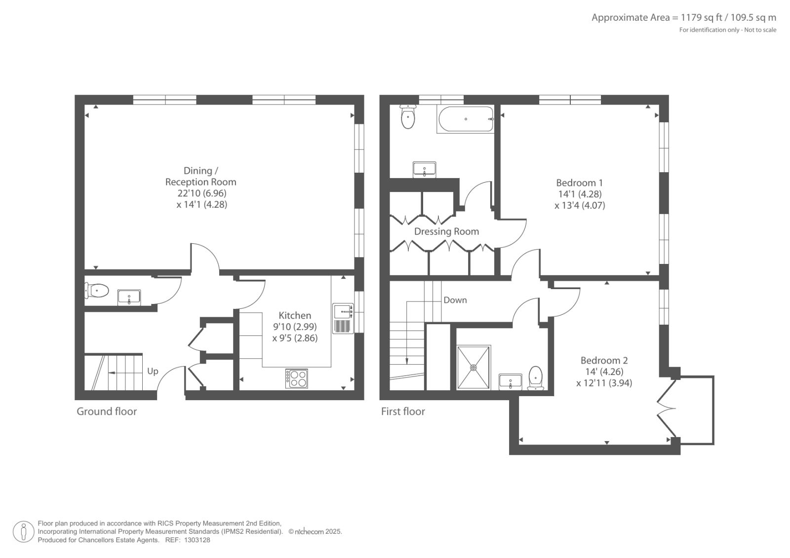 Flat 7 Ivor Court, 2, Chalgrove Gardens, London floorplan