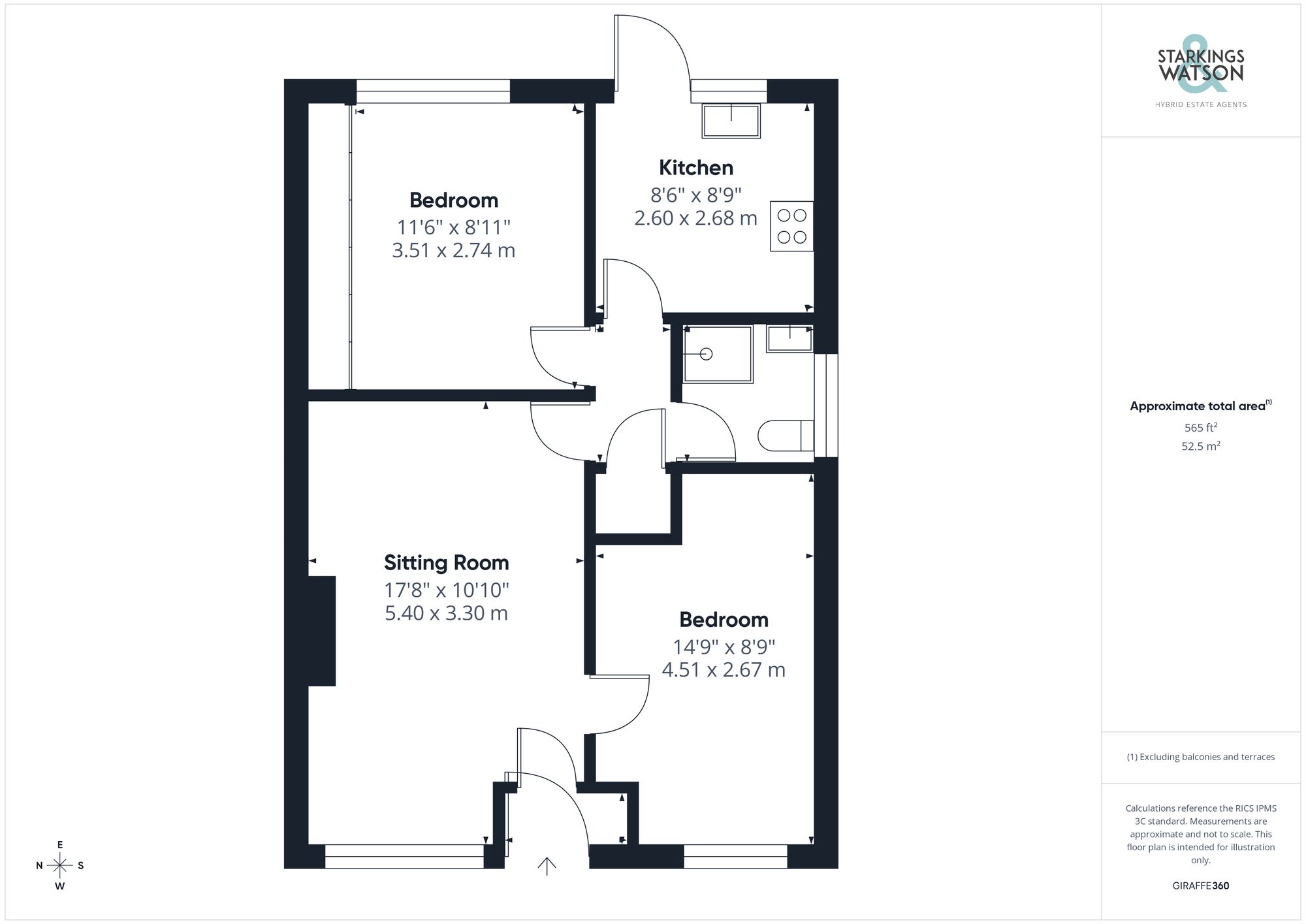 28 New Close, Norwich floorplan