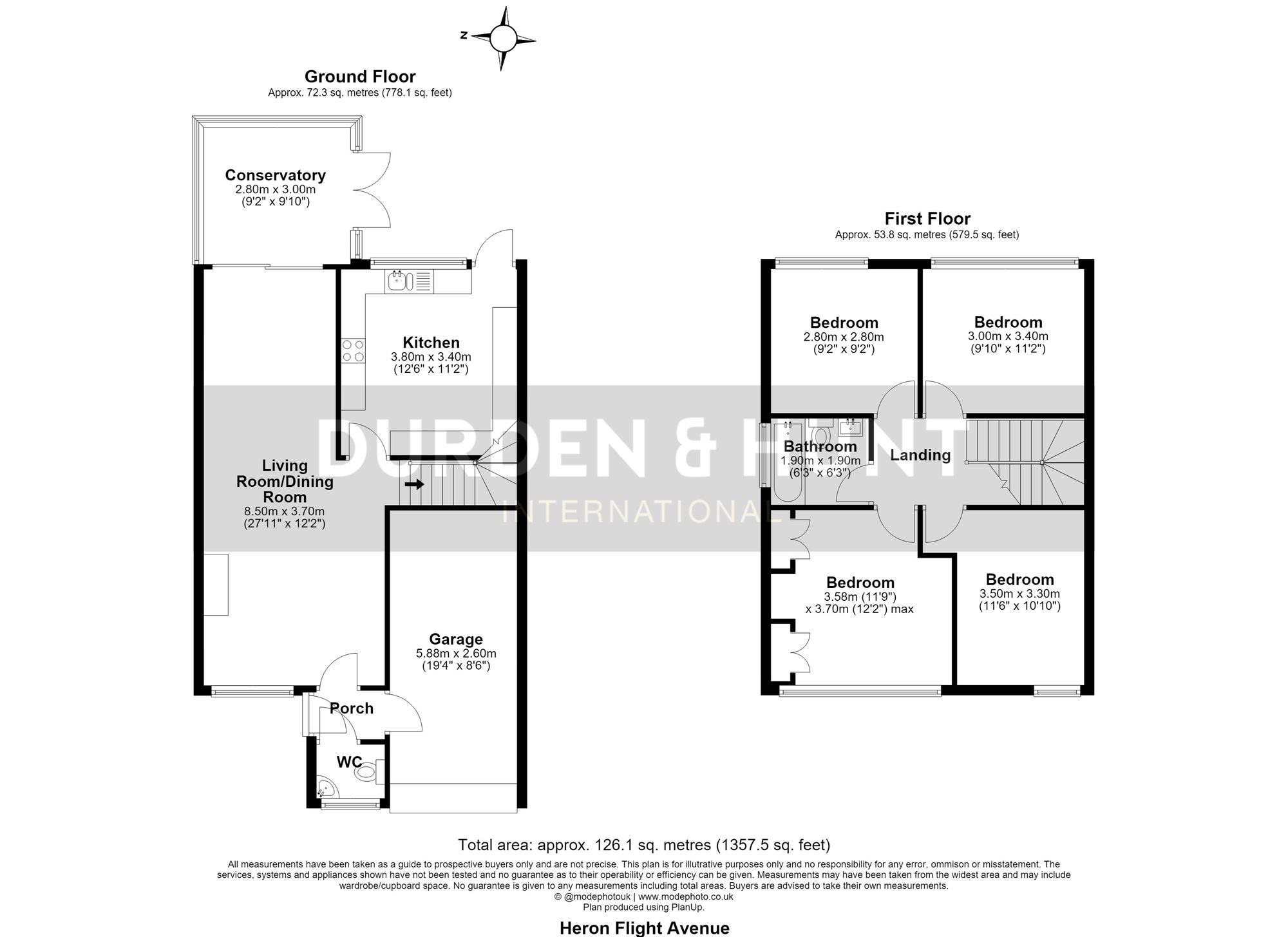 19 Heron Flight Avenue, Hornchurch floorplan