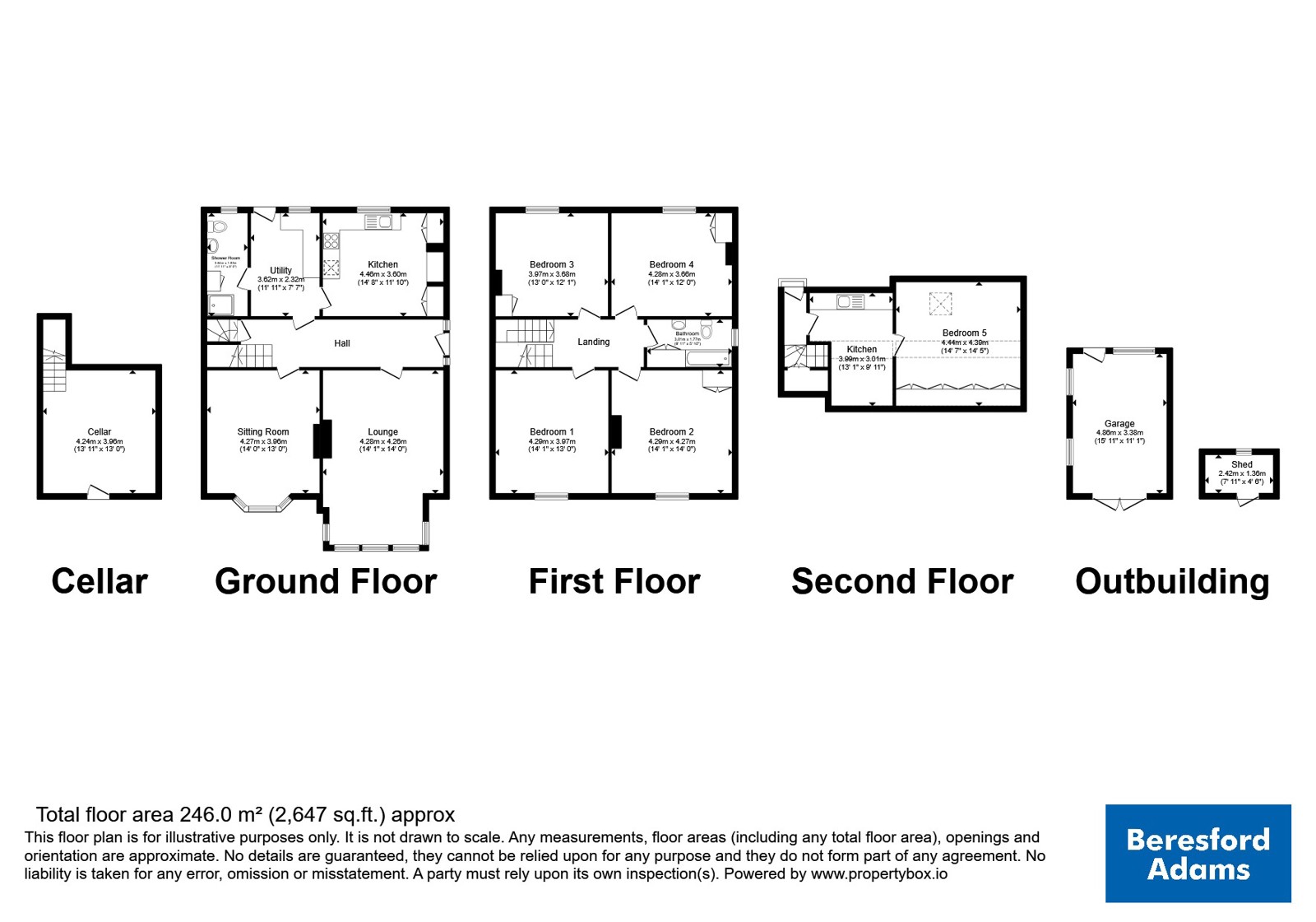 46, Hough Green, Cheshire floorplan
