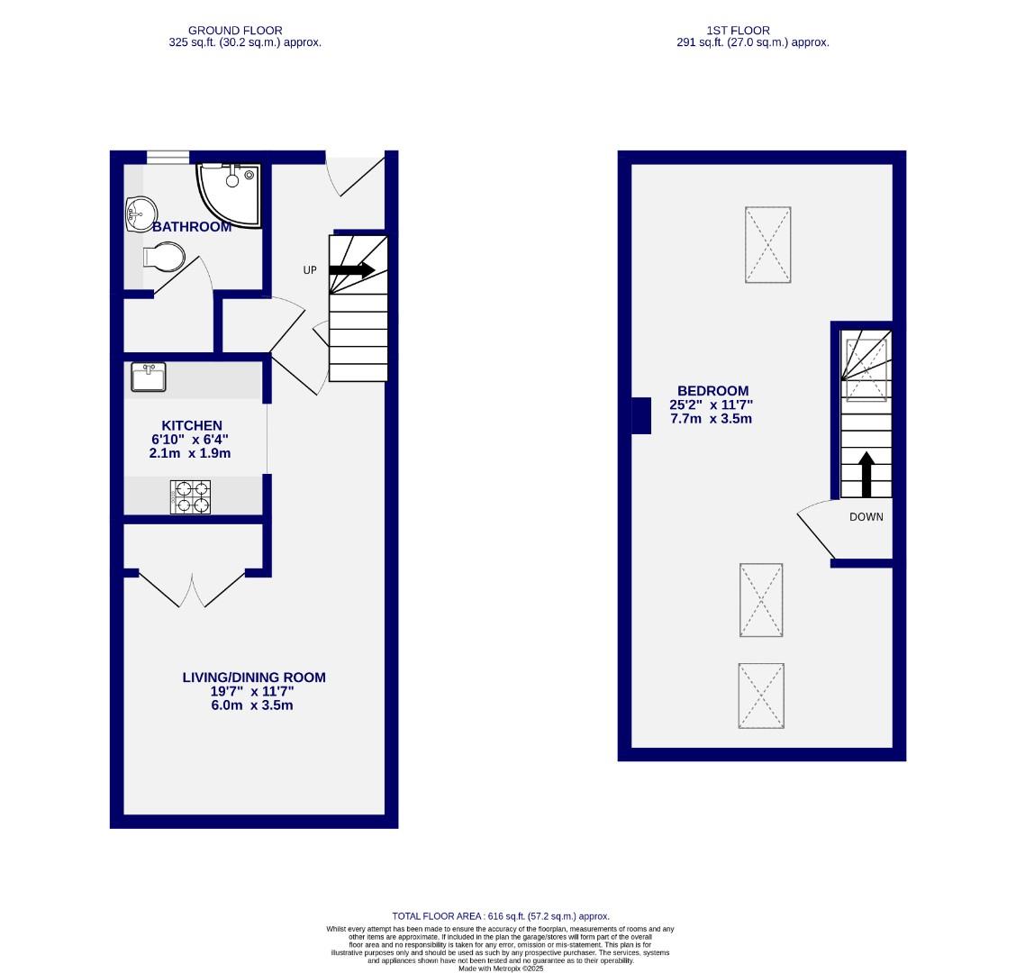 8, Peel Close, York floorplan