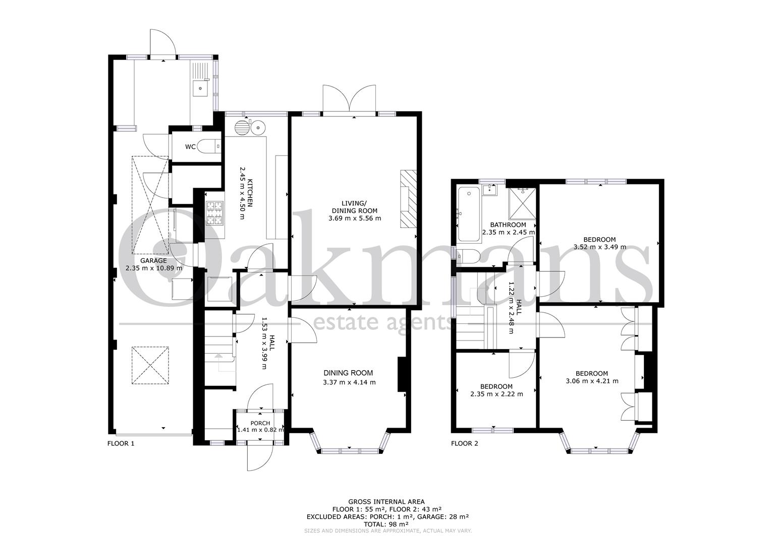 104, Senneleys Park Road, West Midlands floorplan