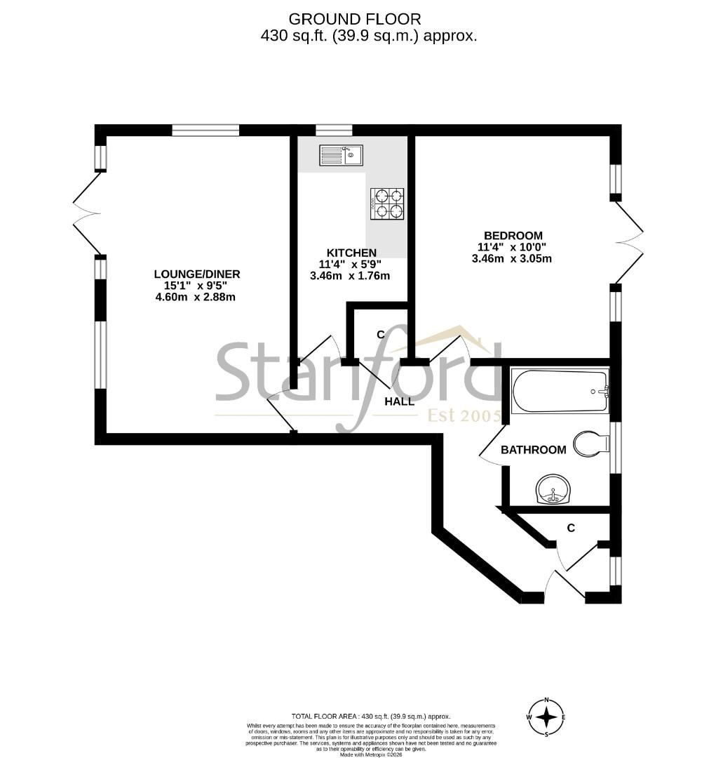 7, Benny Hill Close, EASTLEIGH floorplan