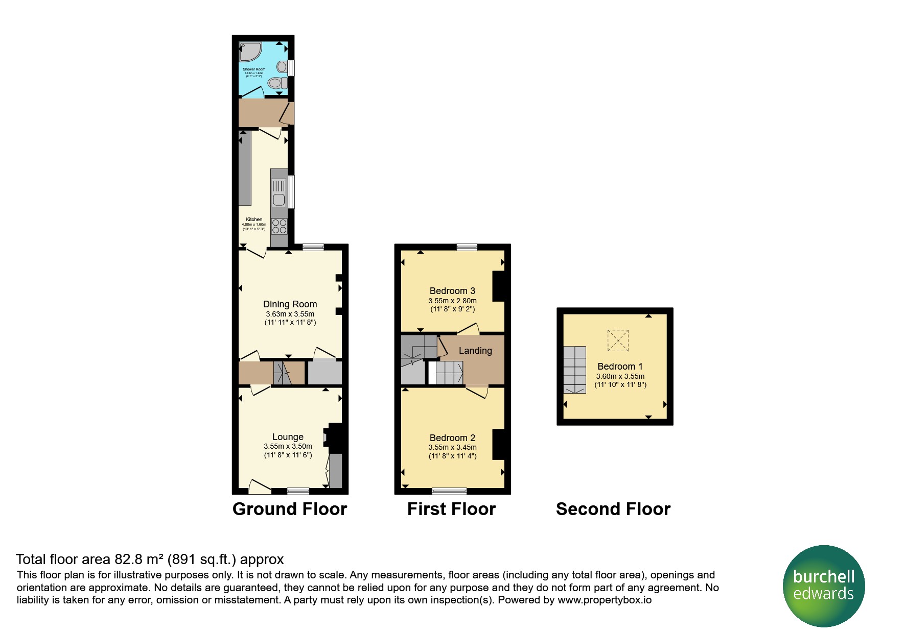102, Carlingford Road, Nottingham floorplan