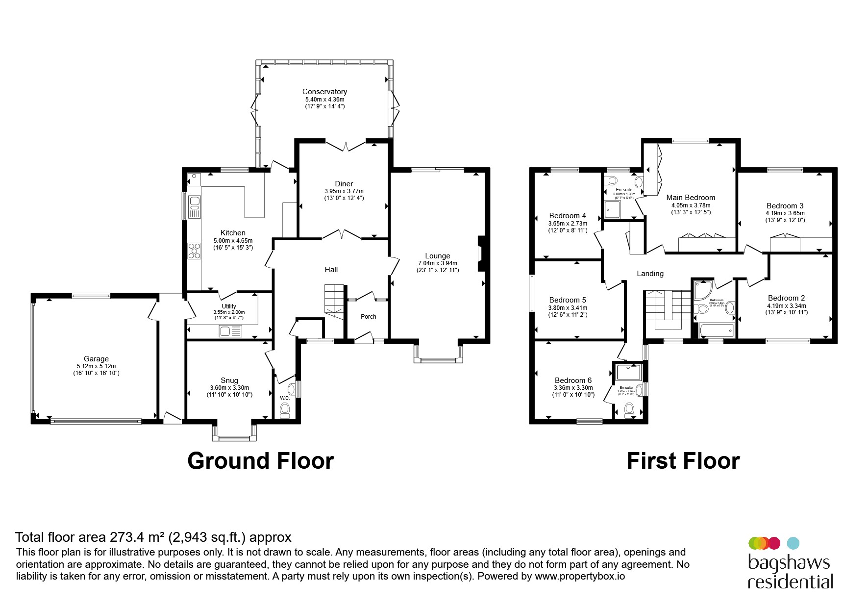7, Cavendish Drive, Ashbourne floorplan