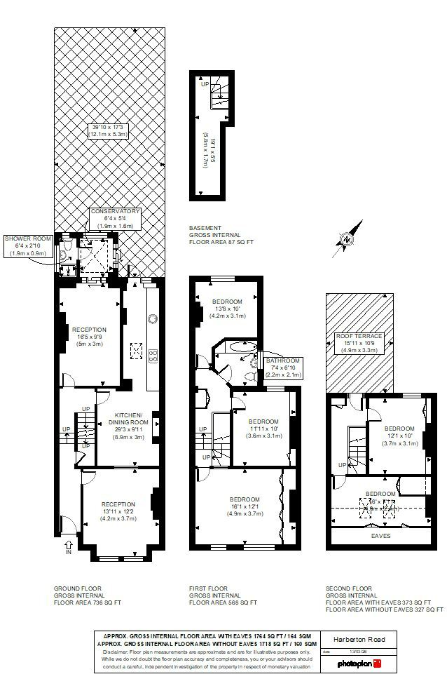 87, Harberton Road, London floorplan