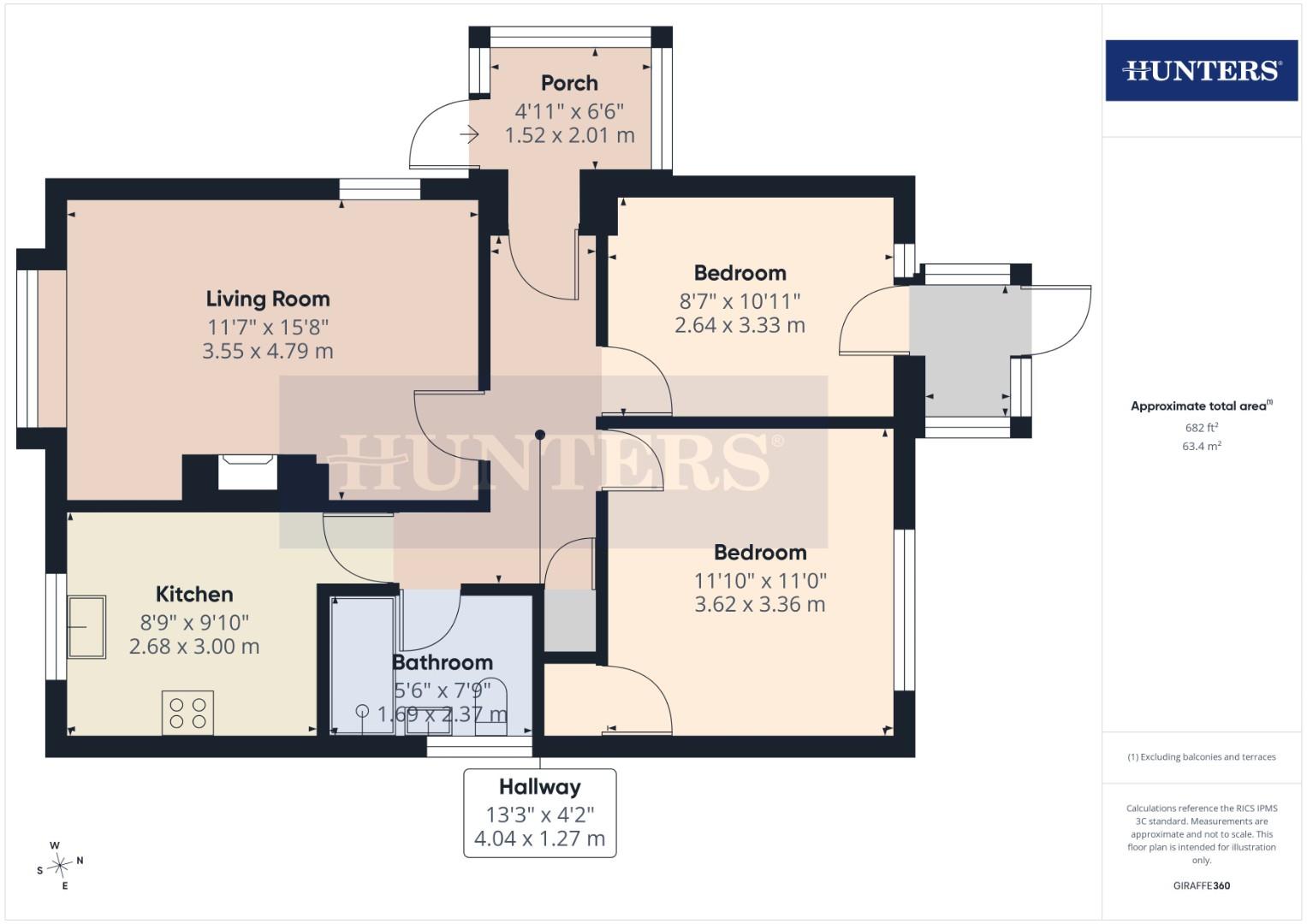 45, Scarsea Way, Bridlington floorplan