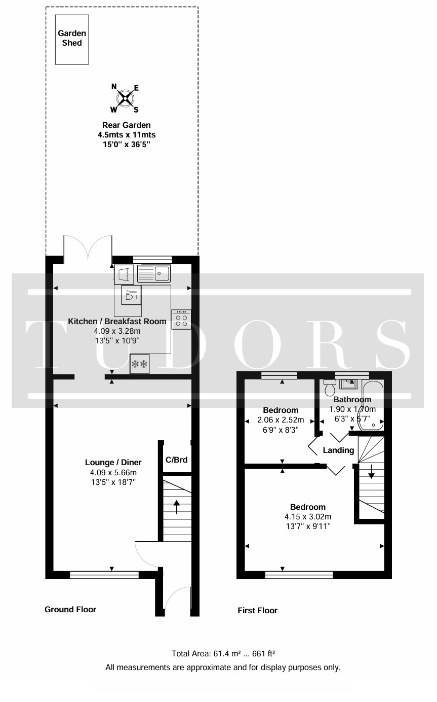 First Avenue, West Molesey, KT8 floorplan