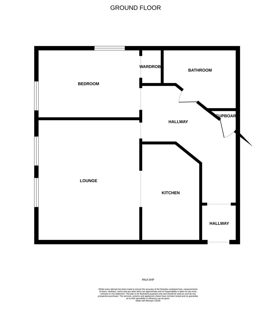 2/6, School Court, Jean Street, Port Glasgow floorplan
