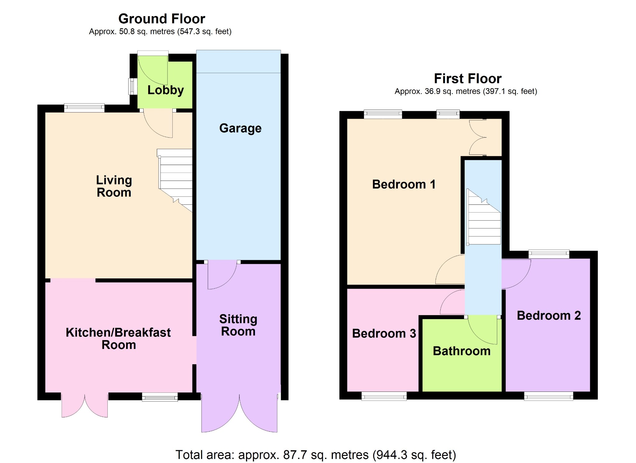 15 Buckingham Drive, Portfield, Chichester floorplan