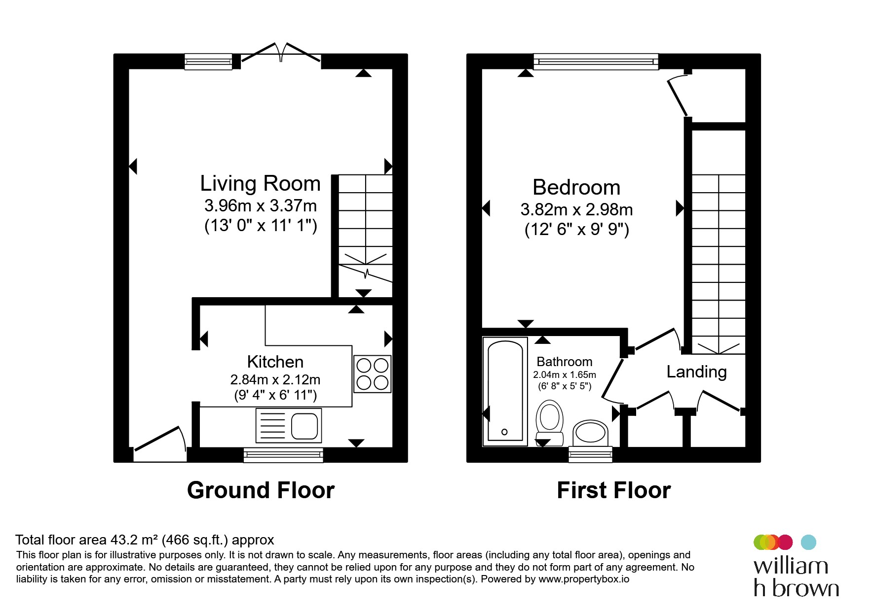 13, St. Marys Close, Grays floorplan