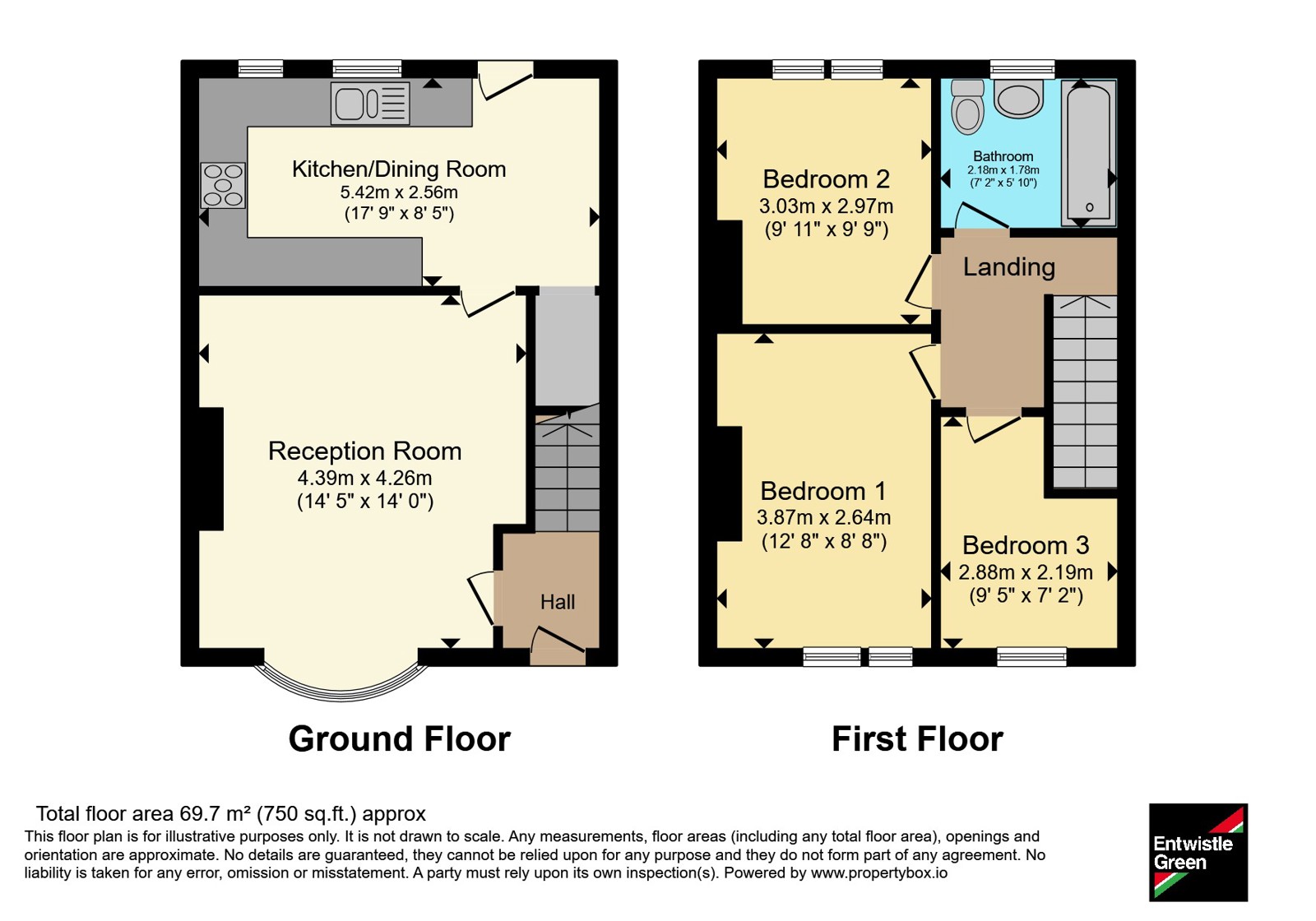 49, Blackburne Avenue, Cheshire floorplan