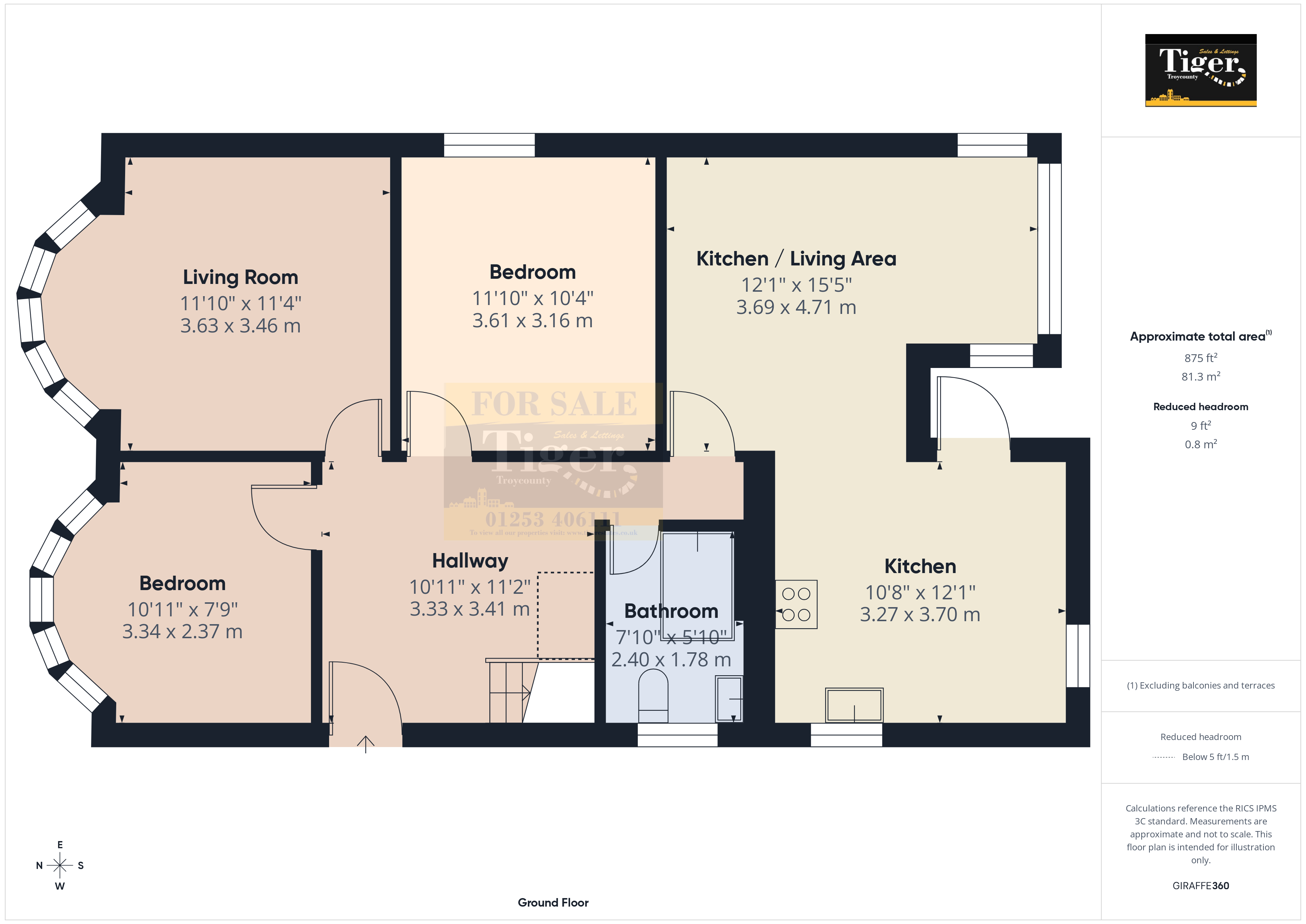 22, Brierley Avenue, Blackpool floorplan