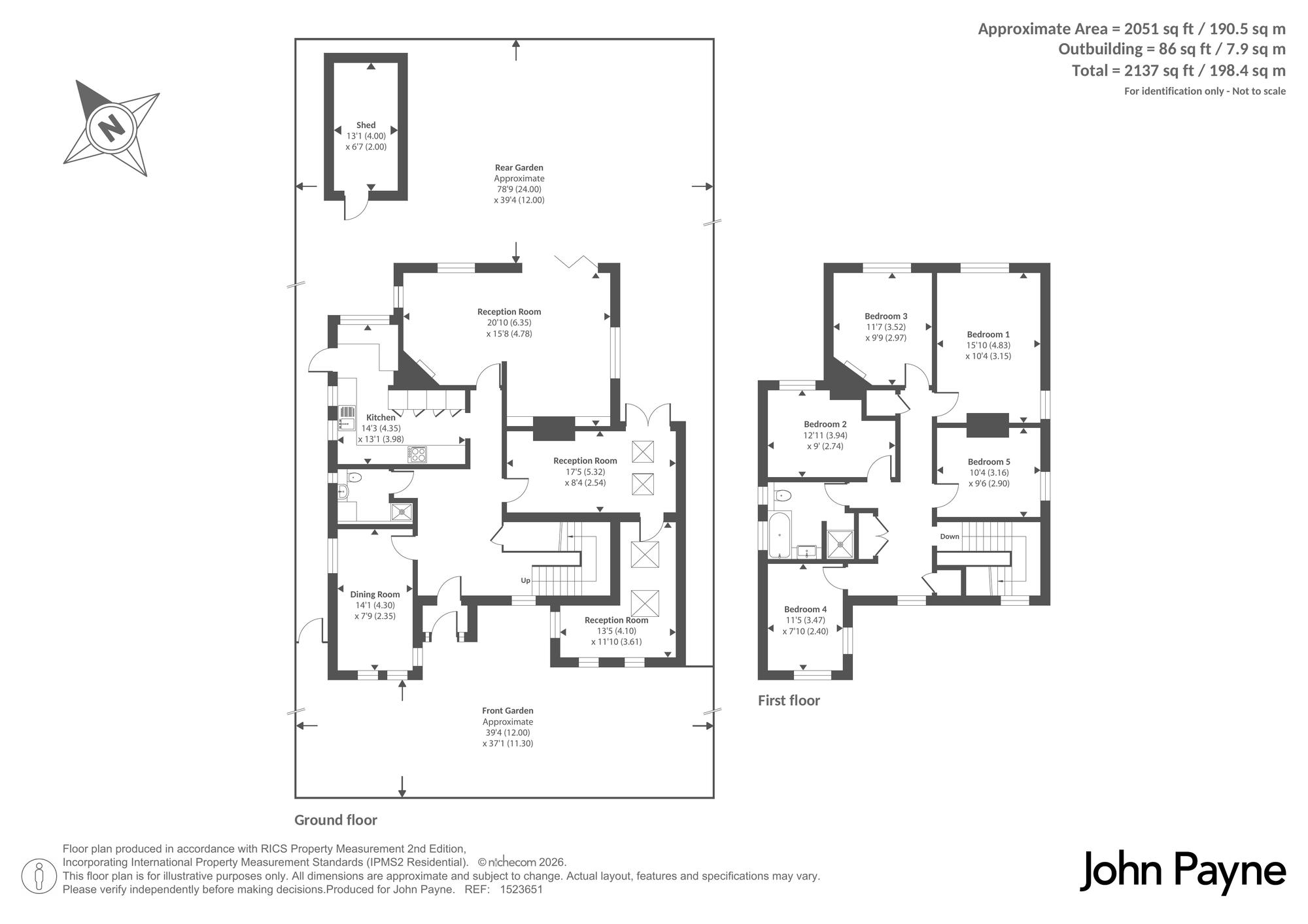 167, Mottingham Road, London floorplan