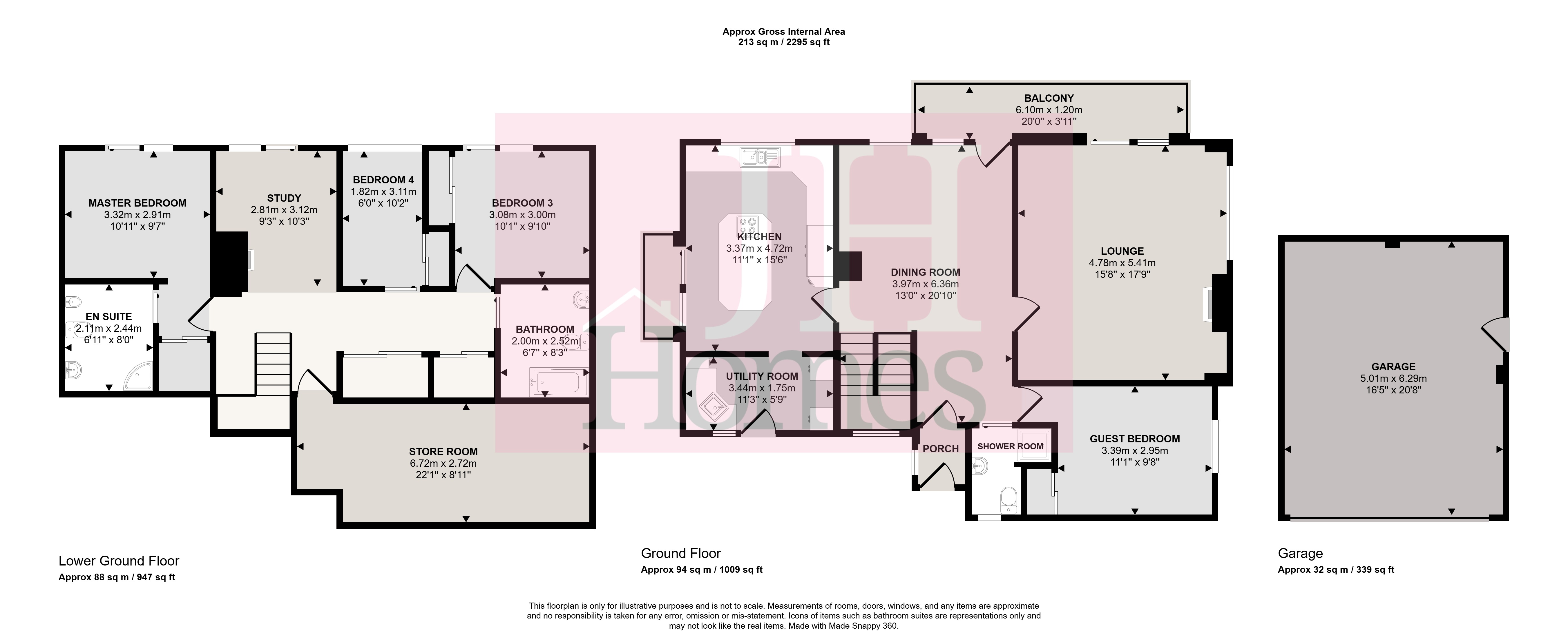 Crake Bank, Mount Pleasant, Ulverston floorplan