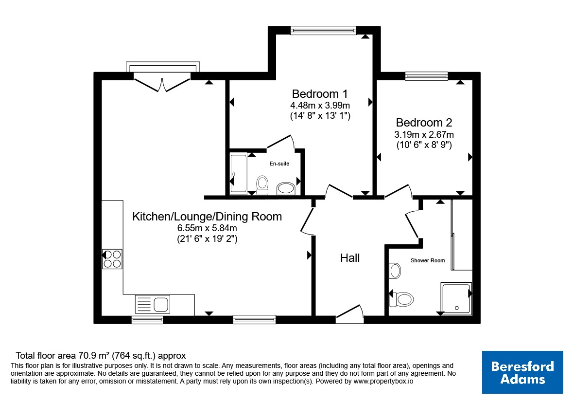 Trinity Avenue, Conwy floorplan